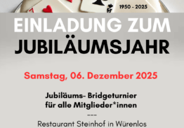 Jubiläumsturnier für alle Mitglieder