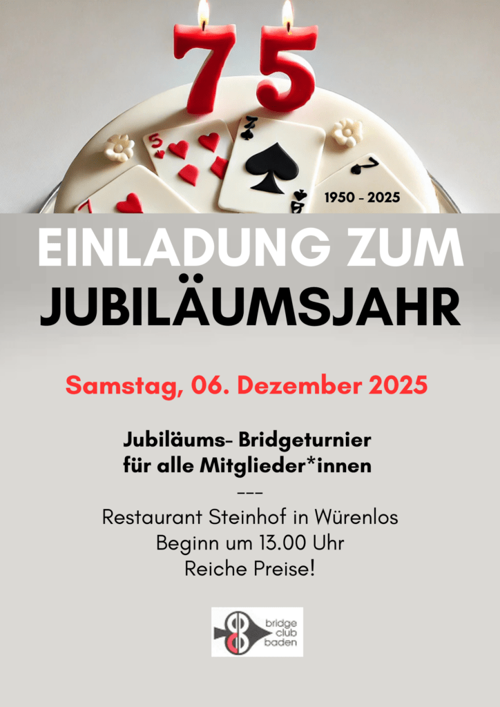 Jubiläumsturnier für alle Mitglieder
