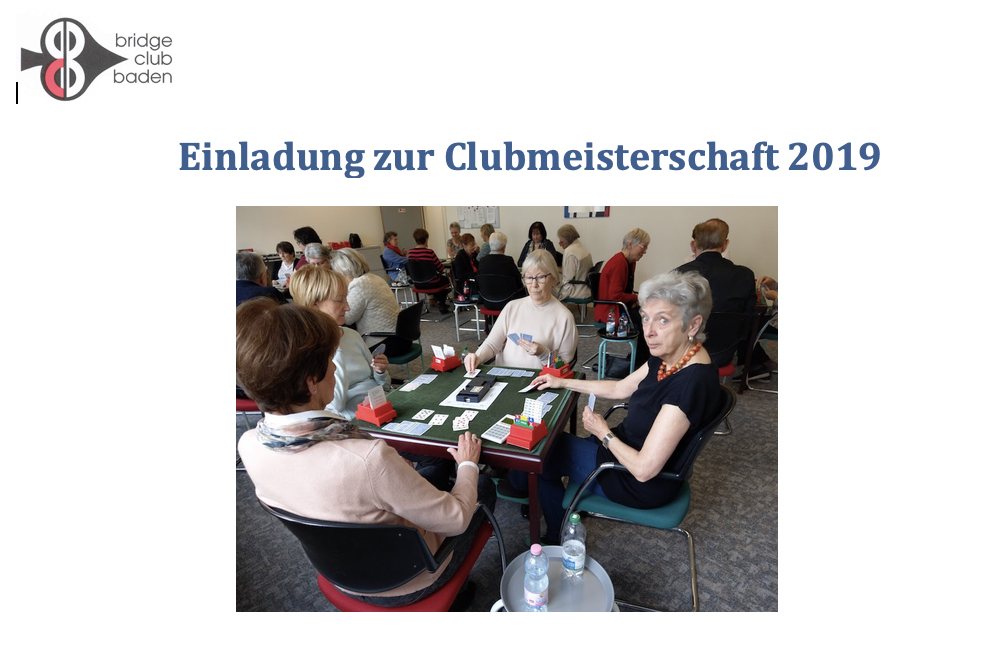 Clubmeisterschaft Paare Clubmeisterschaft Paare